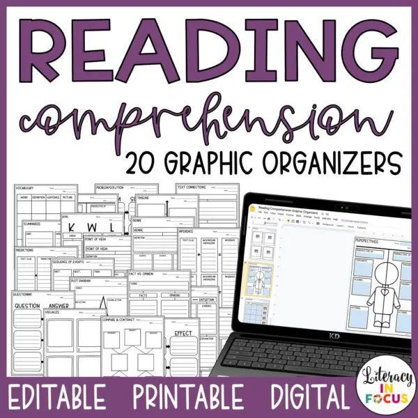 Reading Comprehension Graphic Organizers