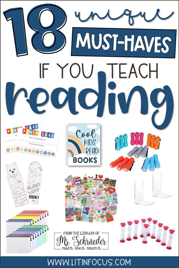 Classroom Supplies for Reading Teachers