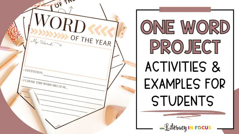 Word of the Year Activity for Kids