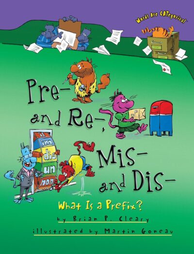 Pre and Re, Mis, and Dis Prefix Children's Book