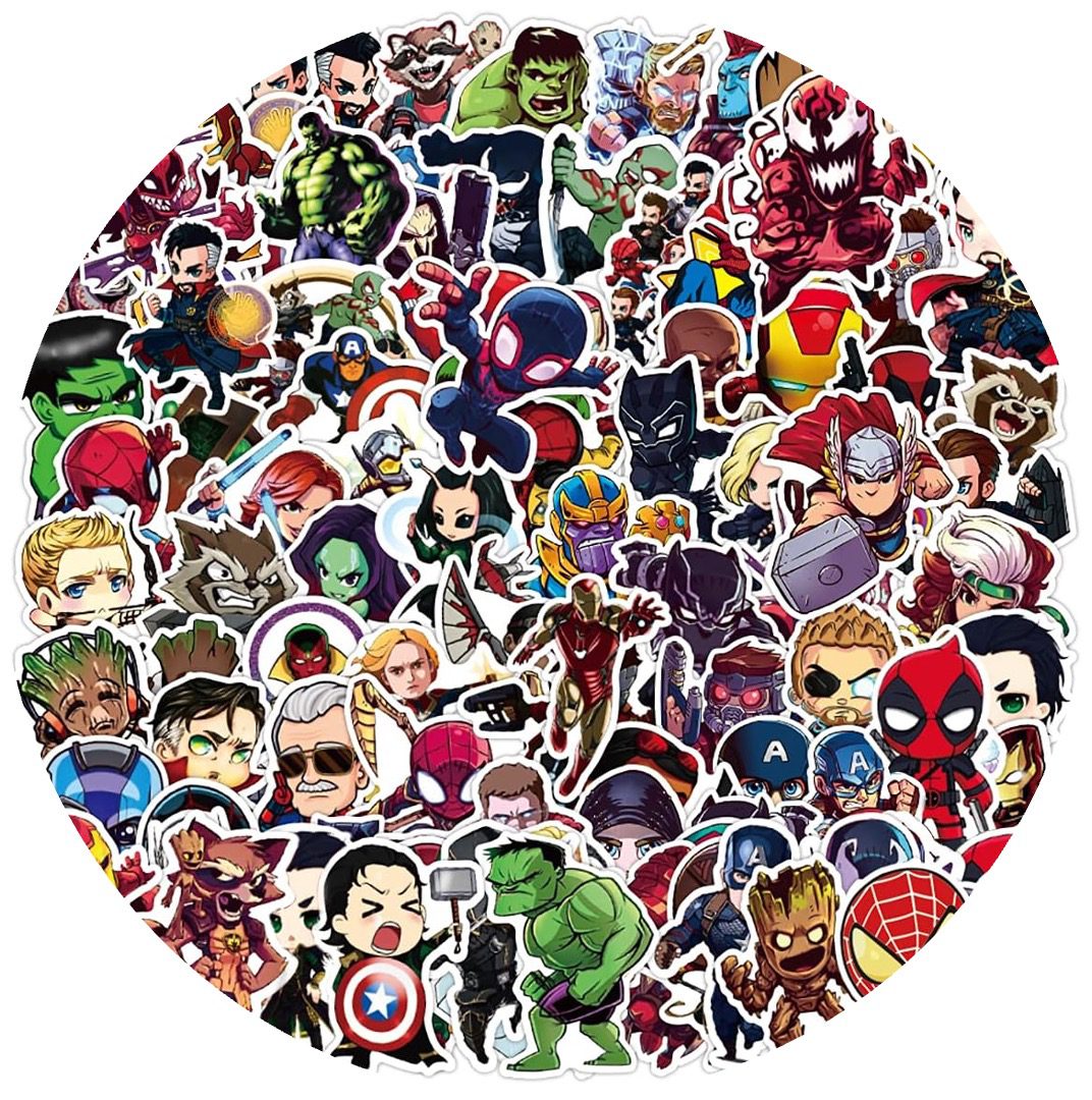 superhero classroom stickers