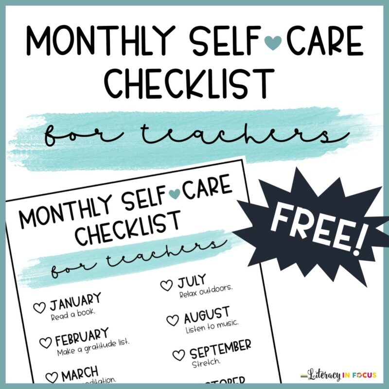 school age self care checklist