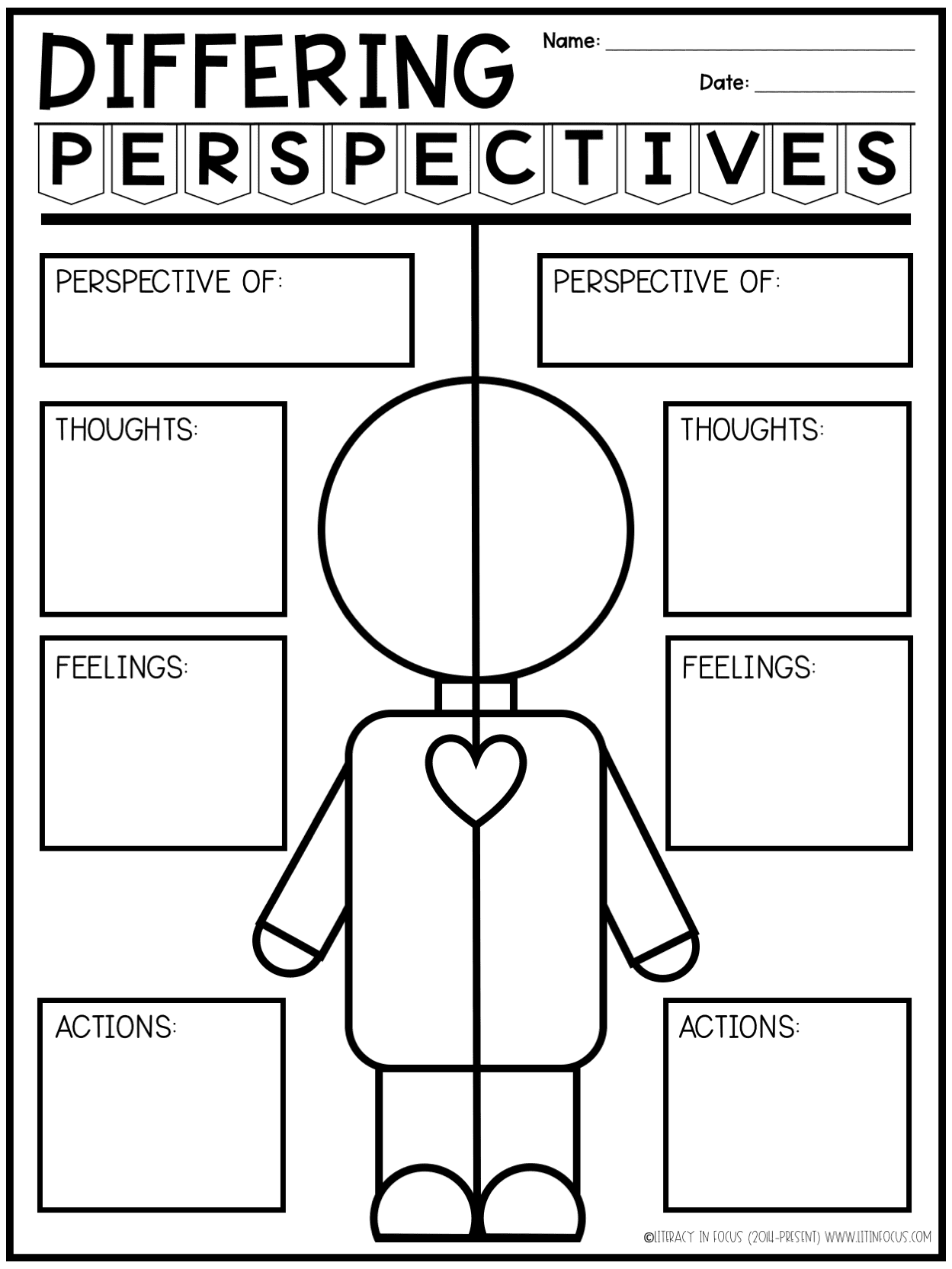 Perspective Taking Worksheets