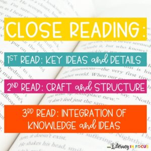 Close Reading Steps