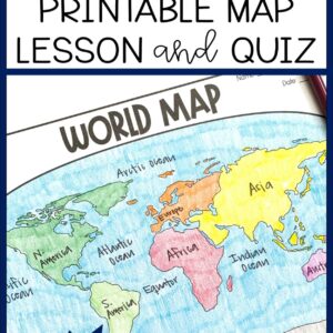 Free World Map Lesson