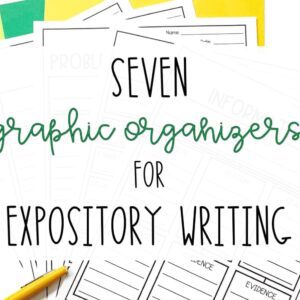 7 Graphic Organizers for Expository Writing