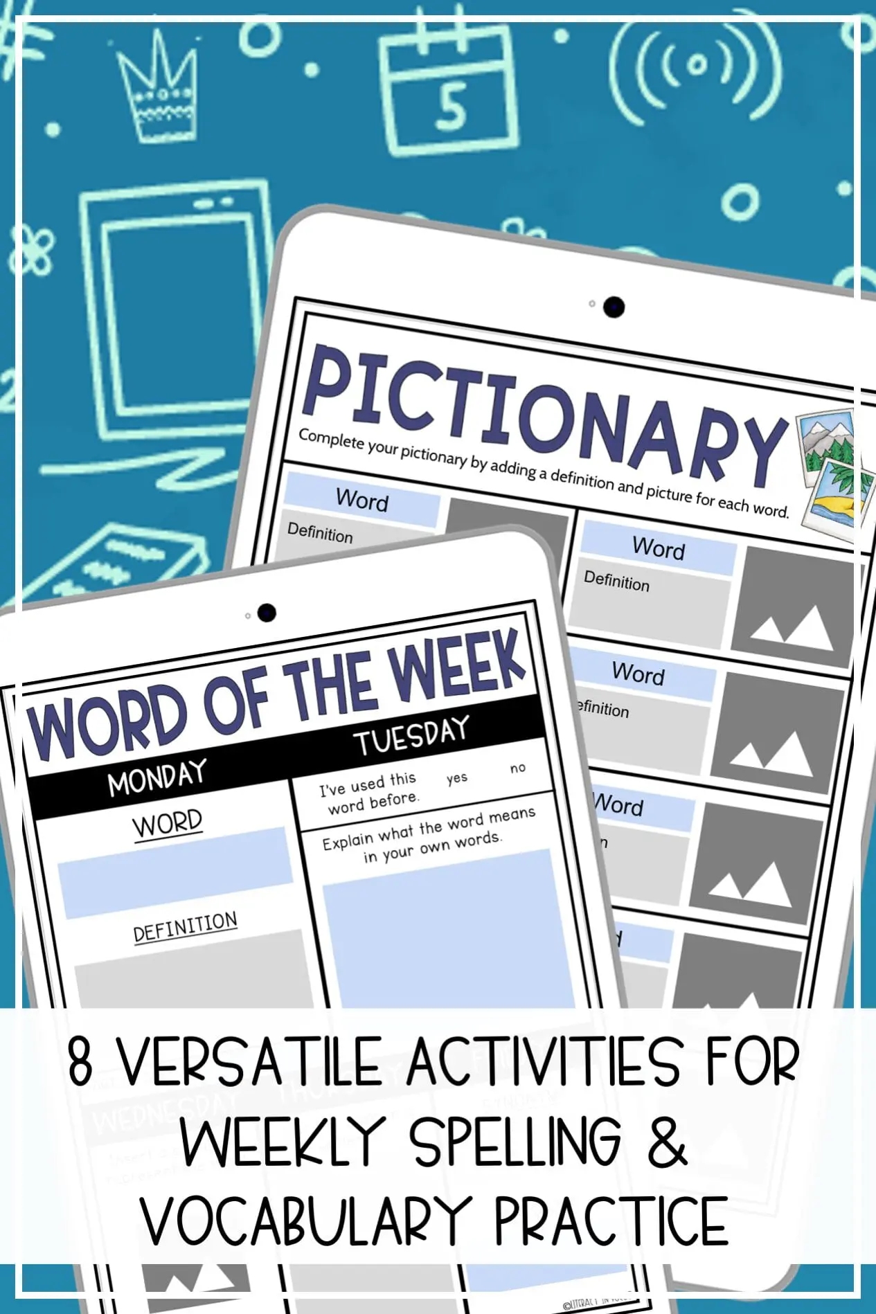 8 Versatile Activities for Weekly Spelling and Vocabulary Practice