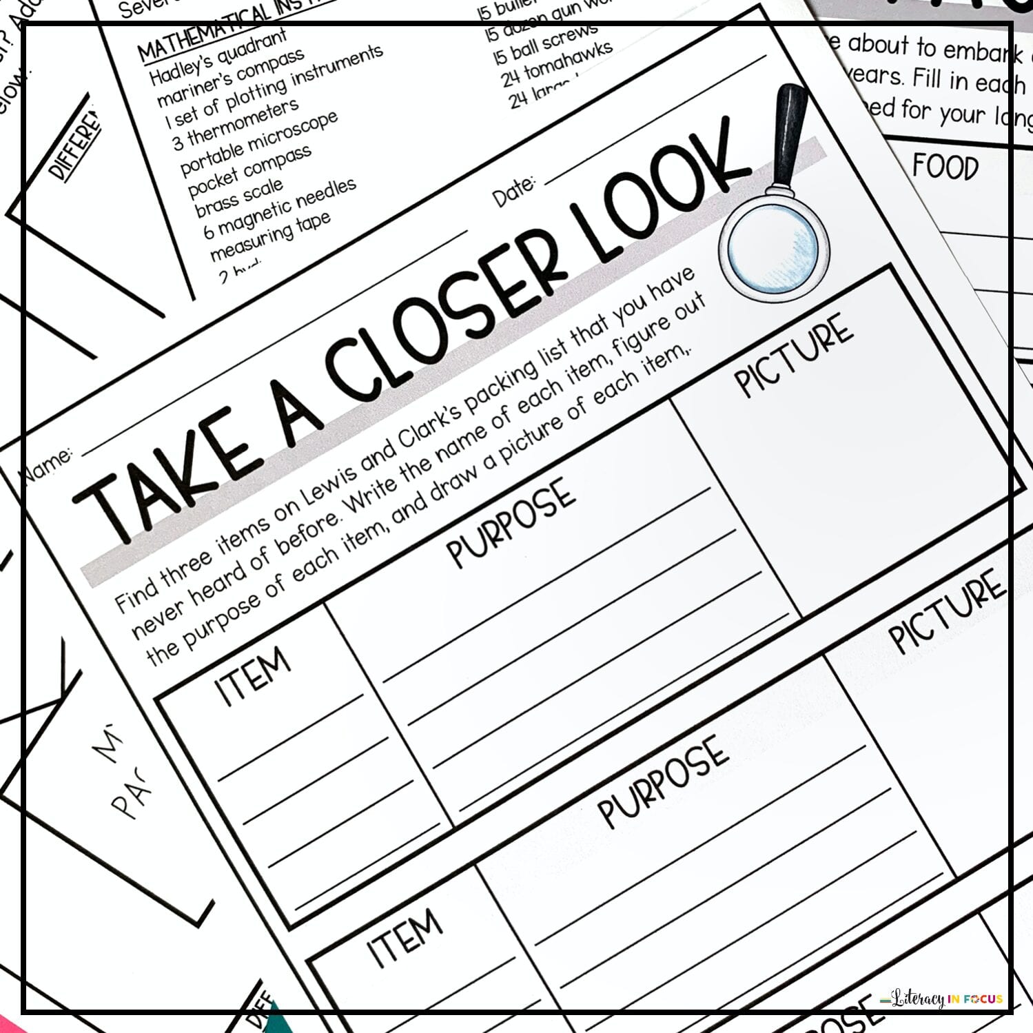 Lewis And Clark Expedition Intro Activity And Lesson Plan PDF