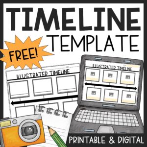 Free Printable Timeline Template for Kids