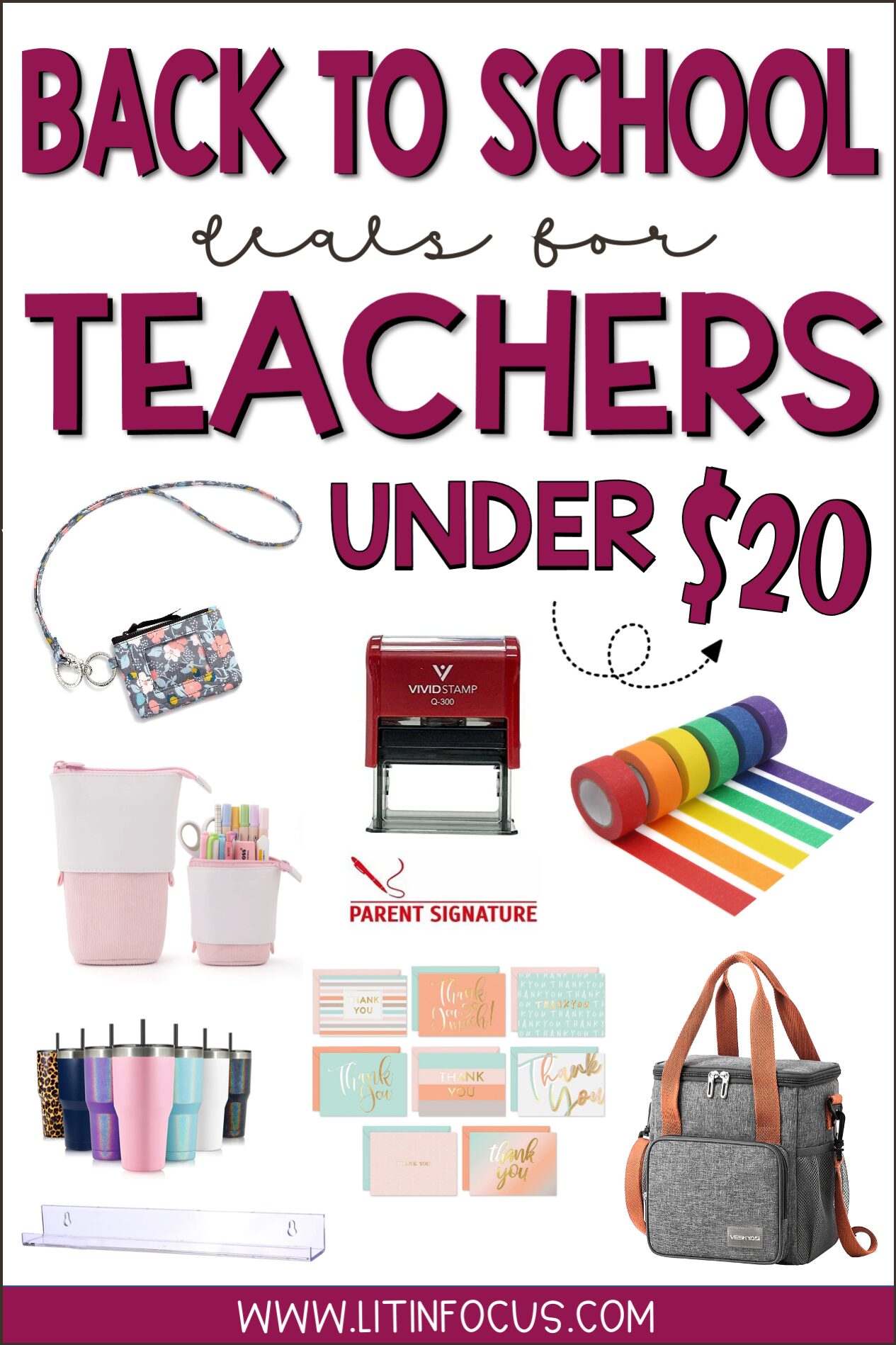 Back to School Teacher Supplies For Under $20 on Amazon