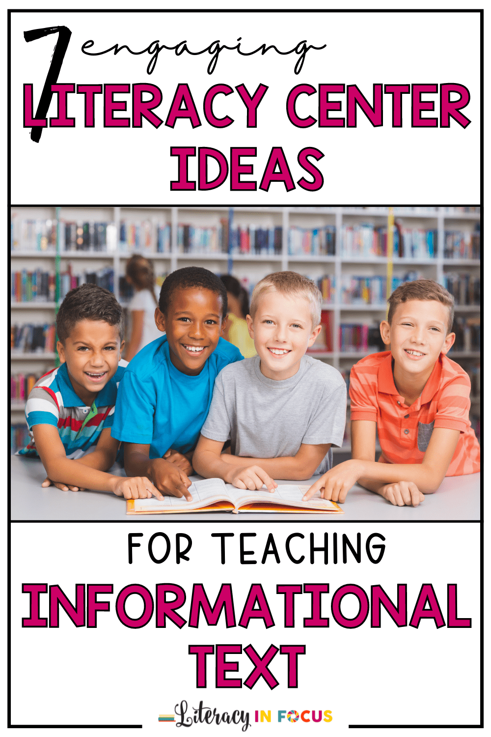 7 Engaging Literacy Center Ideas for Teaching Informational Text