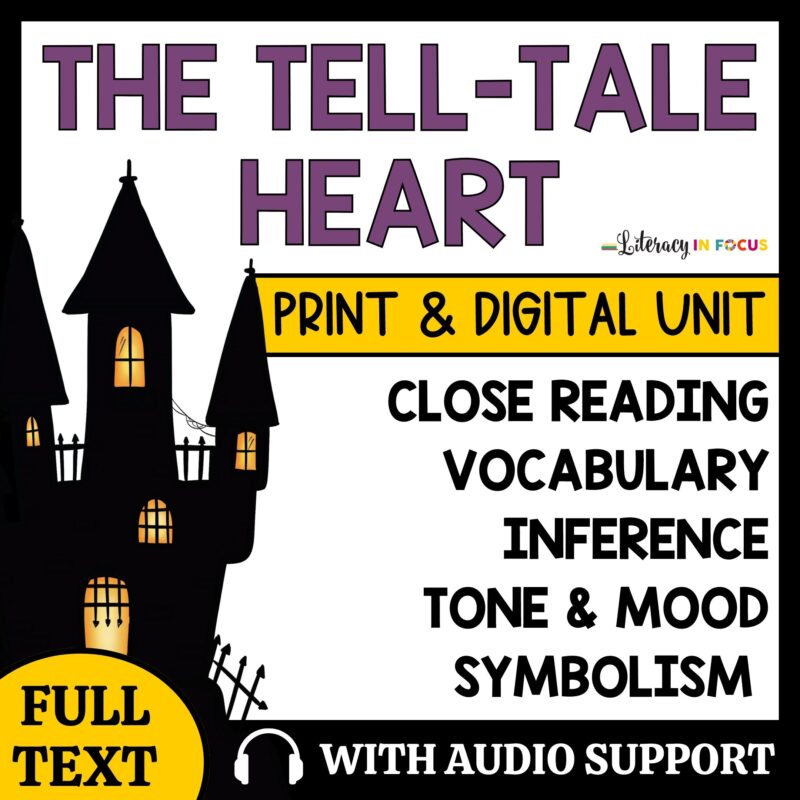 Edgar Allan Poe's "Tell Tale Heart" Lesson Plan Literacy In Focus