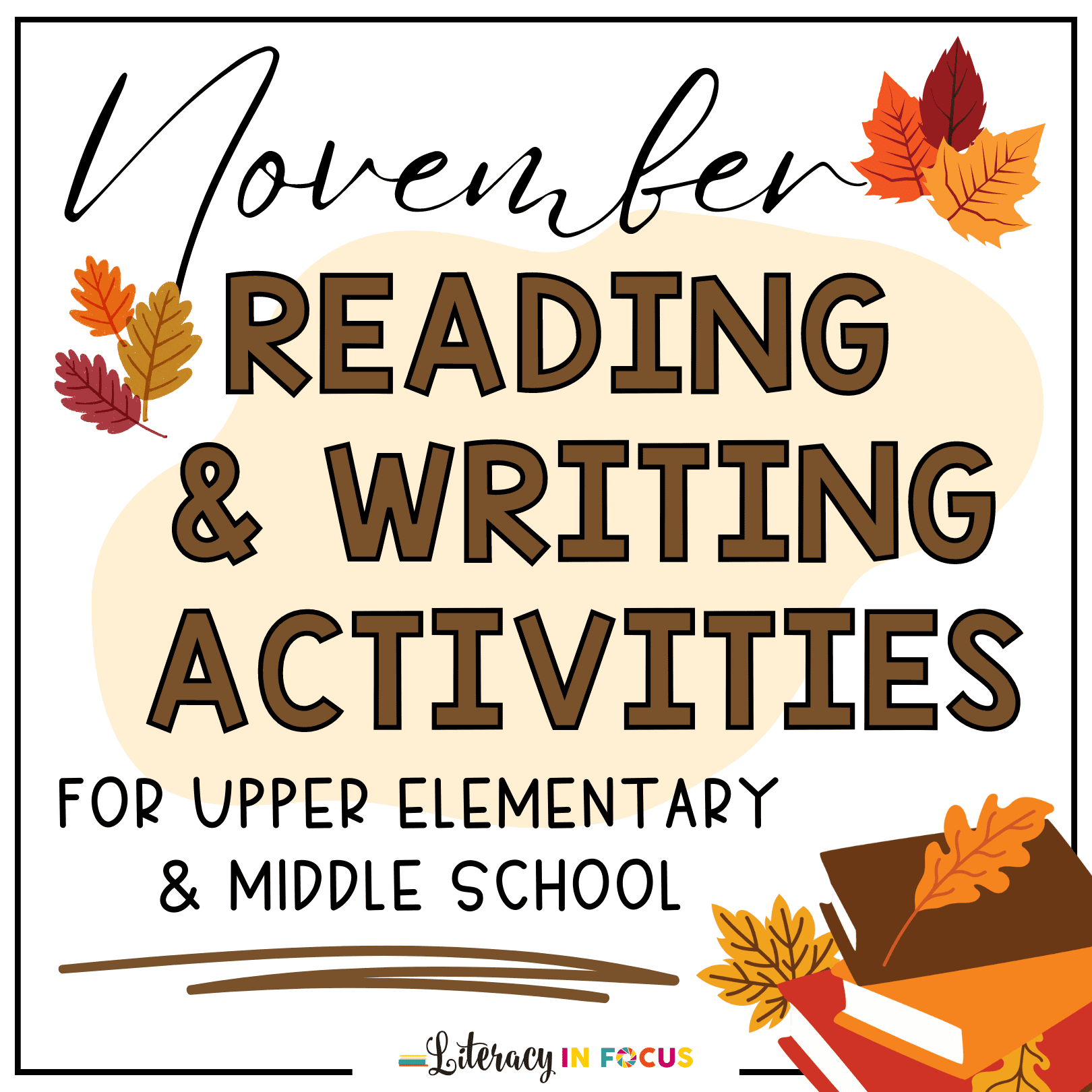 November Reading and Writing Activities