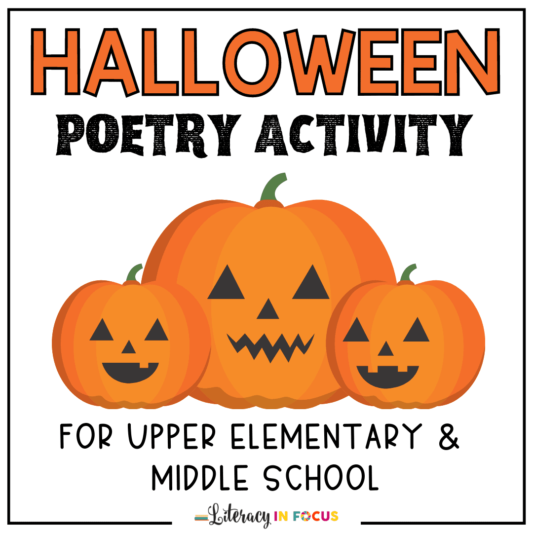 Halloween Poetry Activity for Upper Elementary