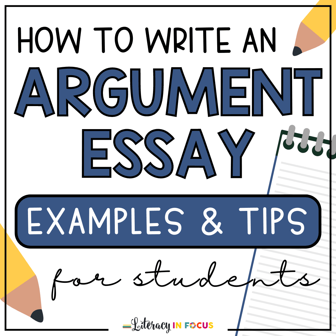 How to Write an Argument Essay