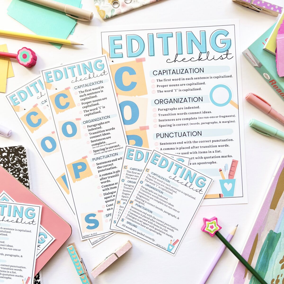 Improve Student Writing with COPS A Simple Strategy for Editing Literacy In Focus