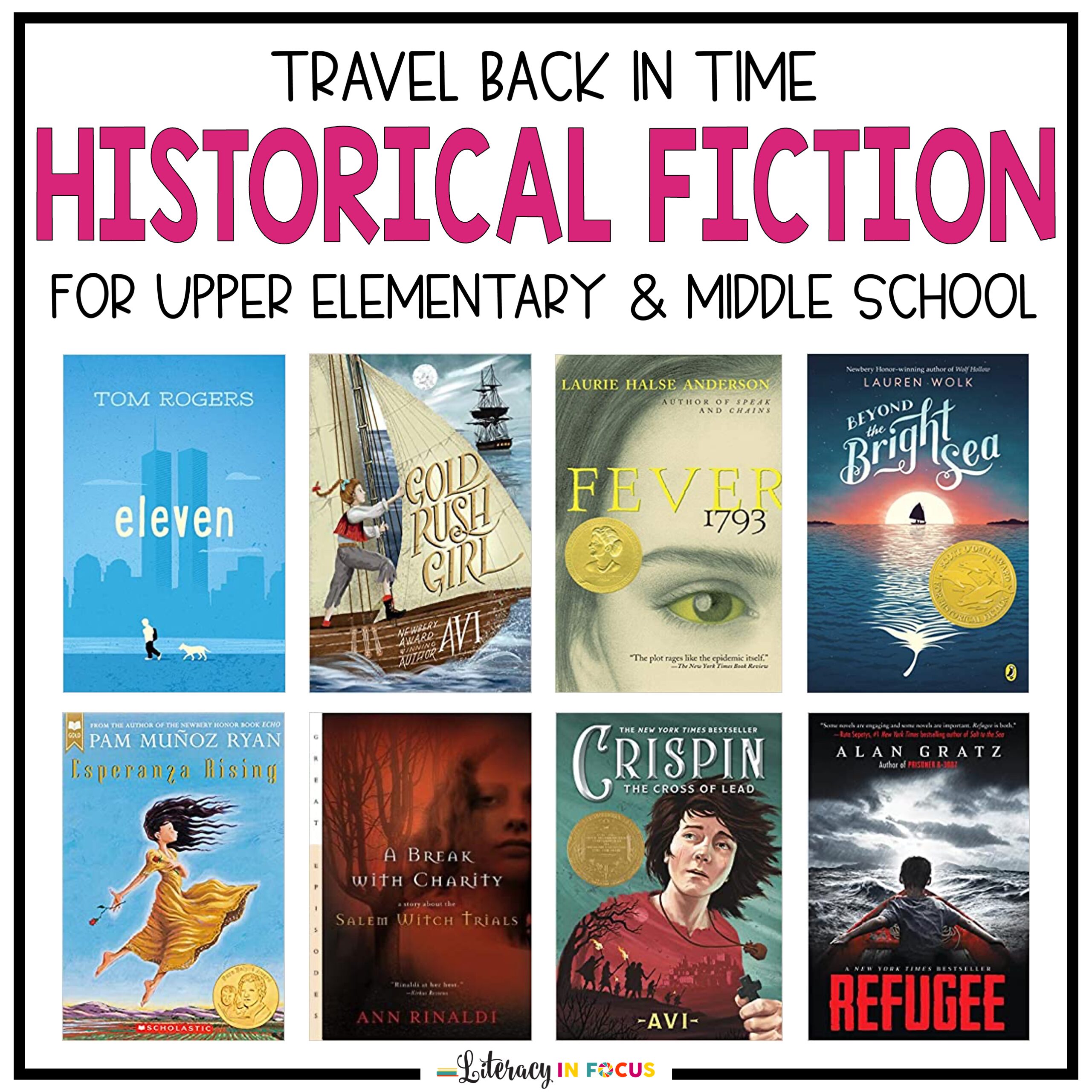 Historical Fiction Books for Middle Grade Readers