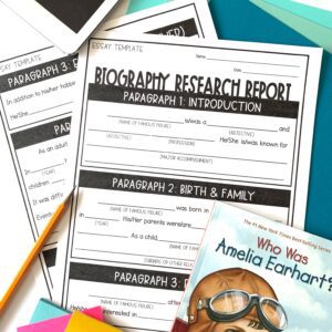 Biography Research Guide for Students