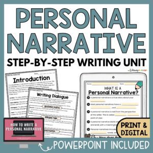 Personal Narrative Writing Unit