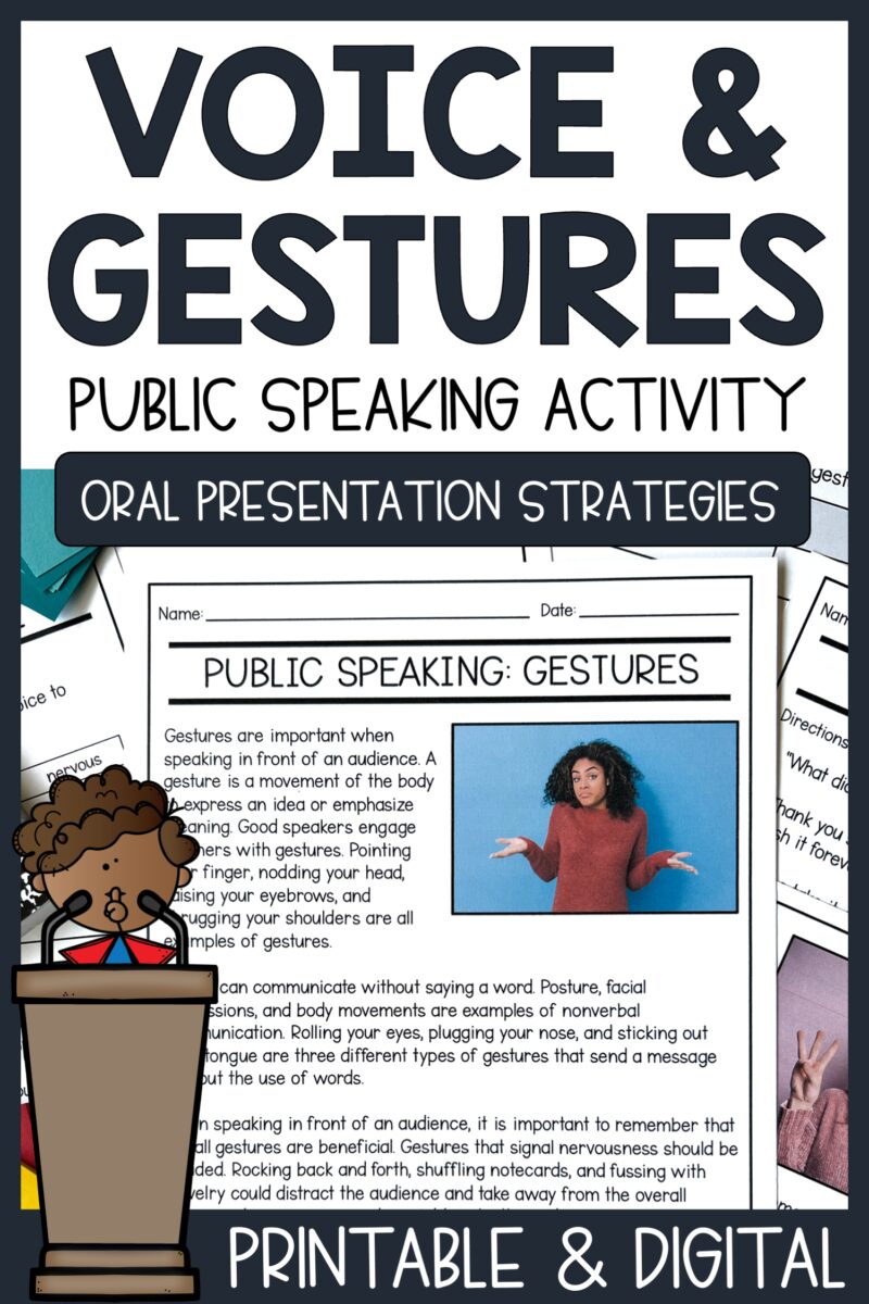10 Public Speaking Tips for Students - Literacy In Focus