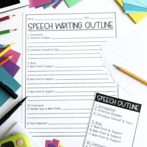 Speech Writing Outline