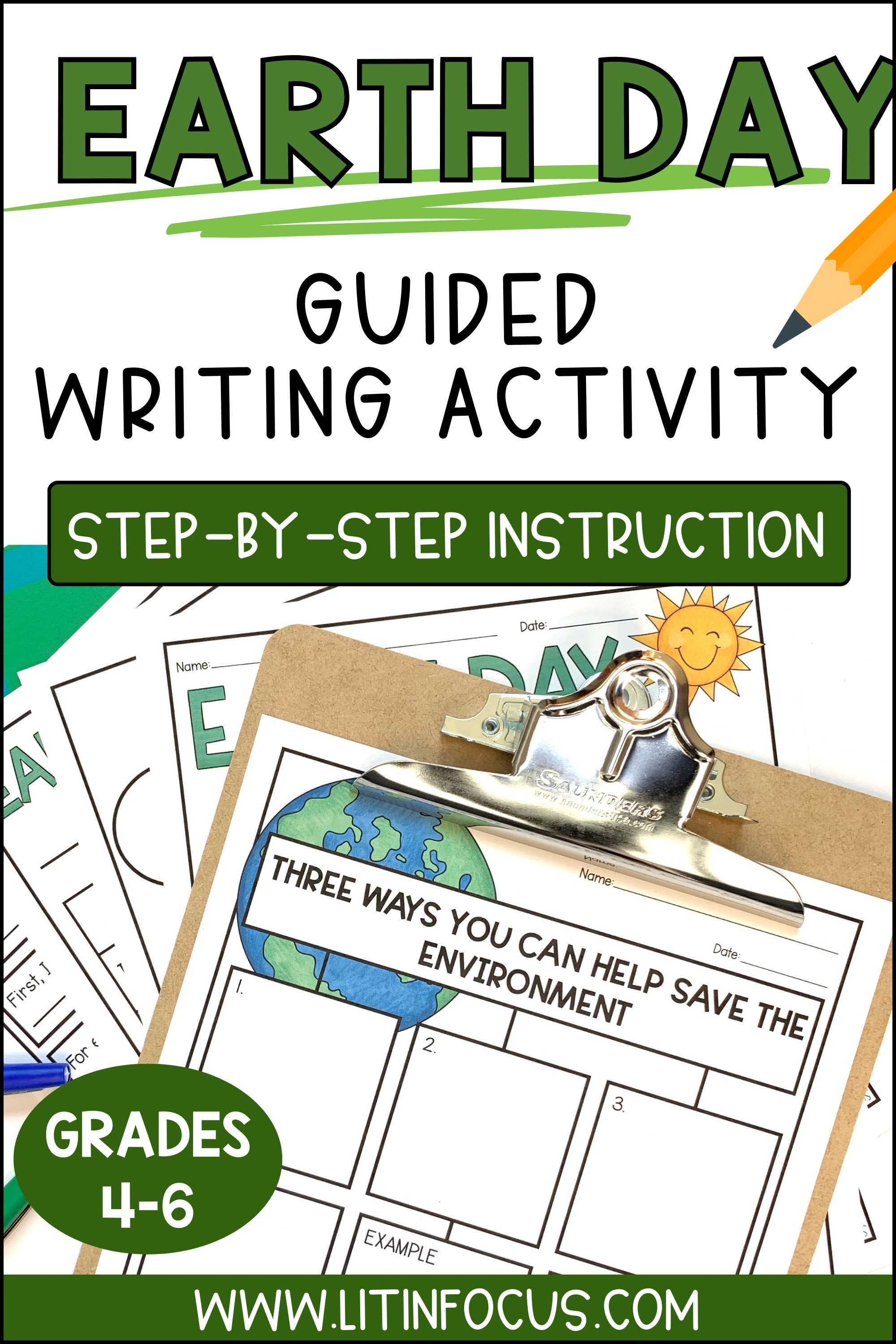 Earth Day Writing Activity for Kids