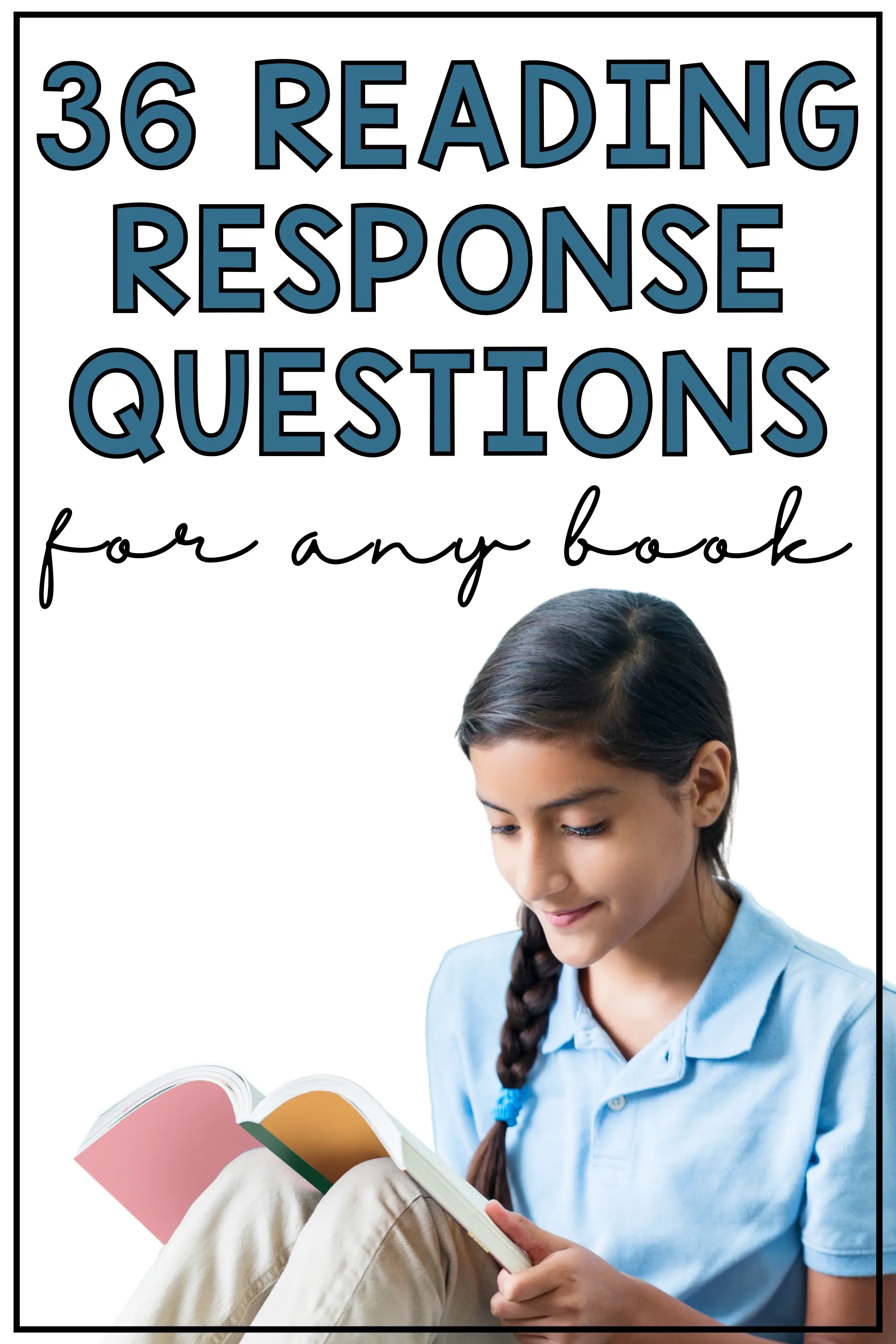 Reading Response Questions for Any Fiction Book