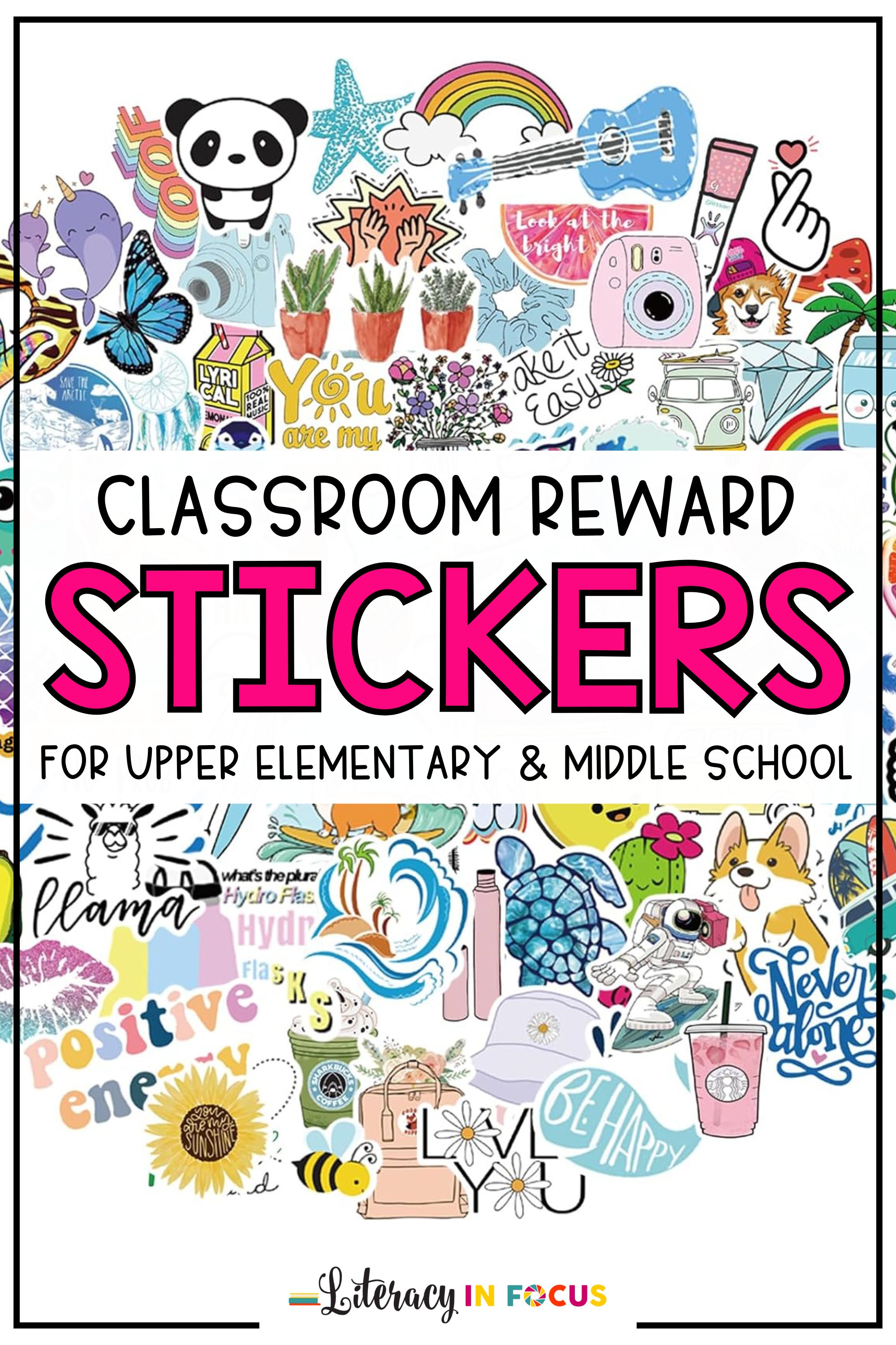Reward Stickers for Classroom Sticker Shop