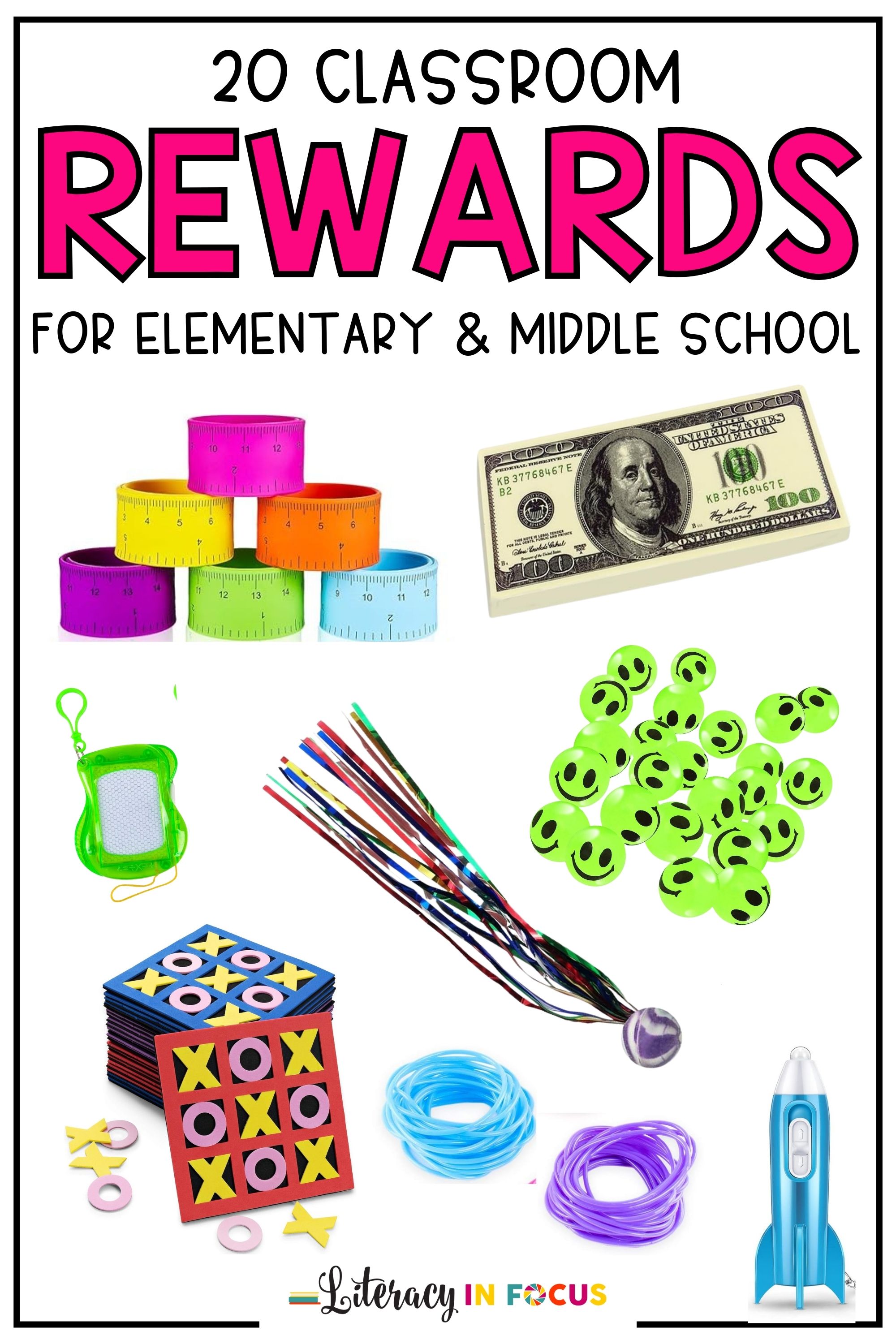 Classroom Reward Ideas for Elementary & Middle School Students