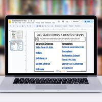 Free List of Safe Research Websites for Kids - Literacy In Focus